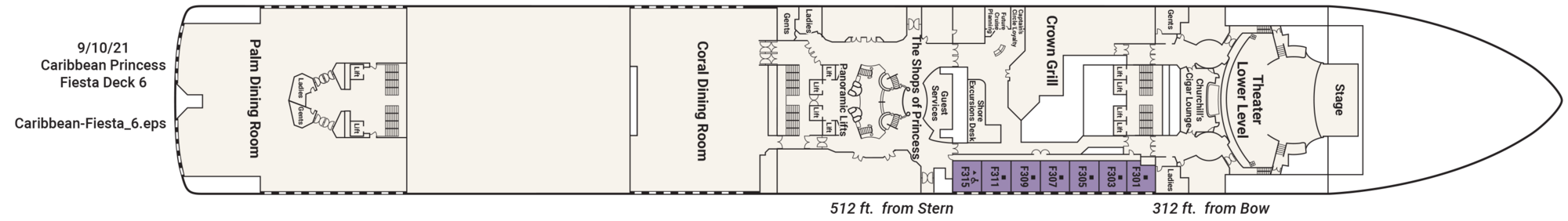 Deck 6 plan